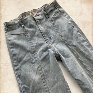 Women's Boot Cut Jeans in Light Blue